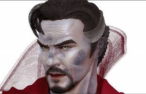 Доктор стрэндж бесконечная война все тиснено для 3d-формы 3D Модель $120