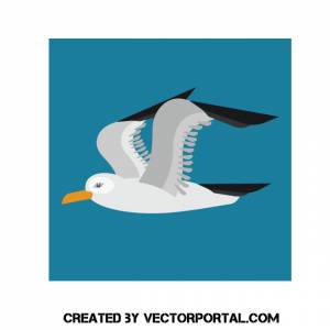 Чайка векторная графика Royalty Free Stock SVG Vector and Clip Art