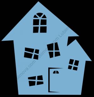 Набор трафаретов «Дом с привидениями» 