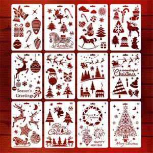 Трафареты для декора дома в ассортименте