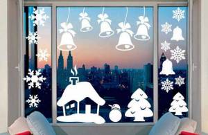 Как украсить окна к Новому Году 2021