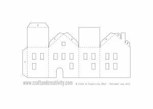 Домик из бумаги своими руками макет,  шаблоны бумажных домиков