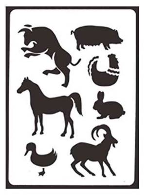 Трафареты Домашних животных