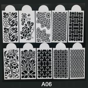 10 листов Slimline трафареты для домашних животных раскраска для скрапбукинга тиснильный альбом ручная работа карта домашний торт декоративный шаблон трафареты