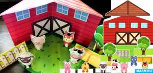 Макеты из бумаги своими руками для детей