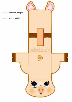 Делаем с ребенком животных из бумаги