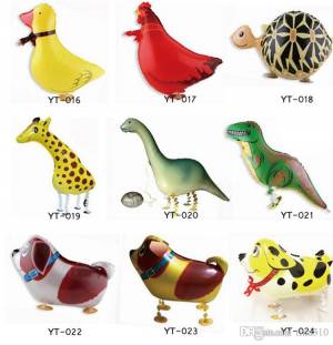 Прогулка Домашних Животных Мультфильм Баллон Фестиваль Животных Формы Формы Алюминиевые Фольги Воздушный Шар Милый Для Партии Детские Игрушки Животные Шарны634 От 75 руб