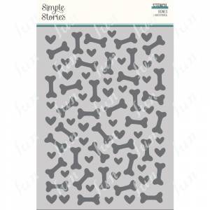 Магазин домашних животных, трафареты для раскрашивания костей собак, многоразовые поделки, шаблон, Веселый рисунок «сделай сам», скрапбукинг, рельефные папки для раскрашивания