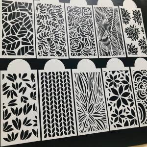 Трафареты для рисования домашних животных, раскраска для скрапбукинга, тиснильный альбом, 10 листов