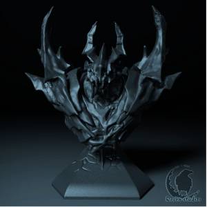 Файл STL SHADOW FIEND BUST DOTA 2 ・Шаблон для 3D-печати для загрузки・Cults
