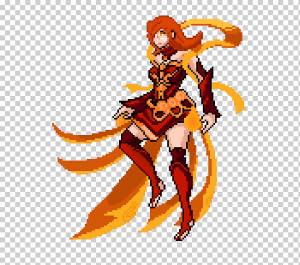Dota 2 Pixel art Защита Древней Лиги Легенд, League of Legends, оранжевый, вымышленный персонаж, дота 2 png