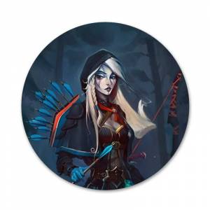 Dota 2 logo кухонный домашний декор холодильник магнитные наклейки открывалка для пива, колы 58 мм