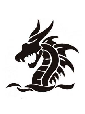 Трафареты Дракона