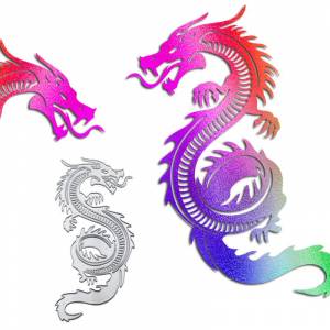 Китайский дракон благоприятный узор дизайн стиль металлические трафареты DIY Скрапбукинг трафарет для тиснения бумага ремесло шаблон альбома