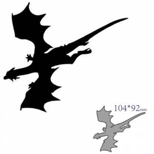 Металлические режущие штампы высечки Форма Дракон Украшение скрапбукинг Бумага Ремесло Нож Форма лезвие перфоратор трафареты штампы