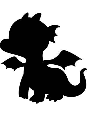 Трафареты Дракона