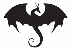 Трафареты Драконов