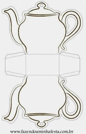 Трафарет чайника