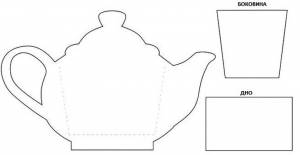 Домик для чайных пакетиков