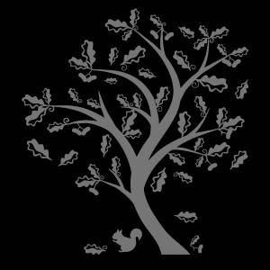 Трафарет Прекрасные моменты дуба