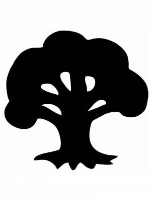 Трафареты Дуба