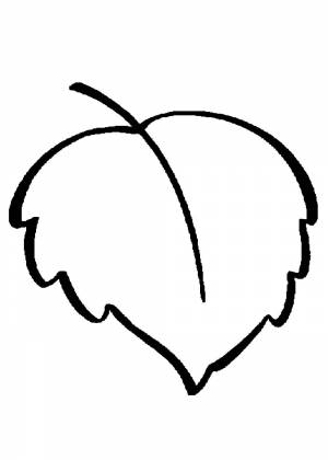 Трафареты и шаблоны листьев для вырезания из бумаги