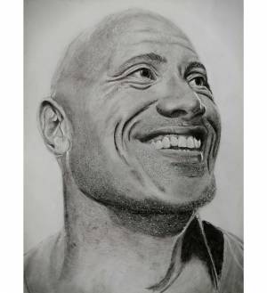 Дуэйн Джонсон портрет