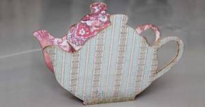 Чайник для чайных пакетиков  салфетница