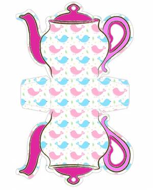 Чайник шаблон для вырезания