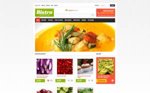 Шаблон интернет-магазина еды VirtueMart