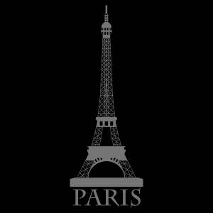 Трафарет Эйфелева башня