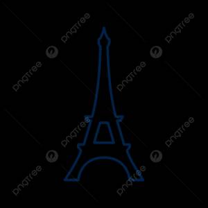 шаблон логотипа эйфелевой башни на белом фоне PNG , графический, город, профессиональный PNG картинки и пнг рисунок для й загрузки