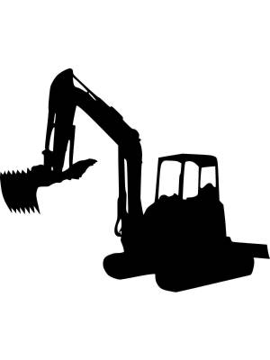 Трафареты Экскаватора