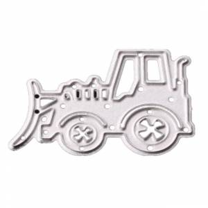 Металлические трафареты для экскаватора штамп для скрапбукинга, декоративные тисненые бумажные открытки