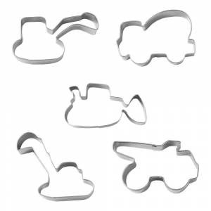 Экскаватор-самосвал, формочки для печенья из нержавеющей стали, формы для моделирования, инструменты для украшения торта, форма для печенья