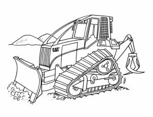 Рисунки робот экскаватор
