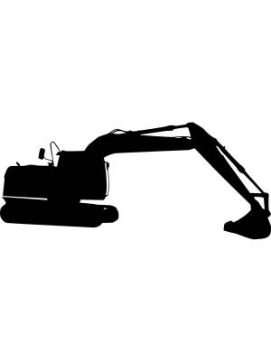 Трафареты Экскаватора