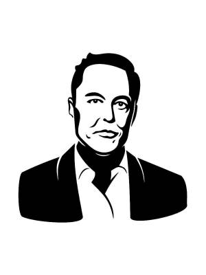 Трафареты Илона Маска