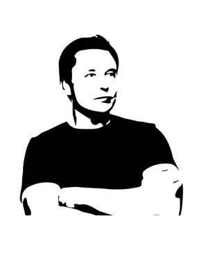 Трафареты Илона Маска