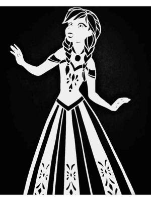 Трафареты Эльзы