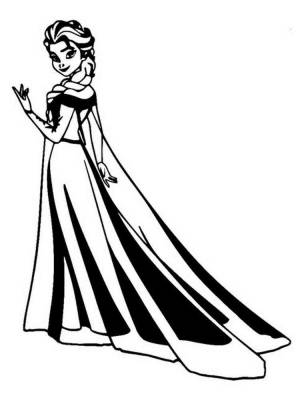 Трафареты Эльзы