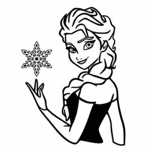 Трафареты принцессы дисней холодное сердце