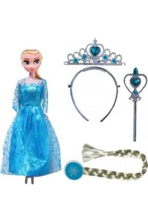 Брат игрушки Замороженная принцесса Эльза волосы скипетр Корона набор из 3 предметов