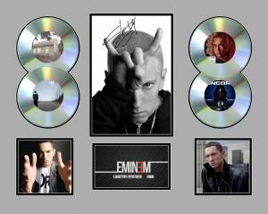 Музыкальный альбом EMINEM, подпись, постер, печать, памятное искусство, Шелковый постер, настенное искусство, домашняя декоративная живопись