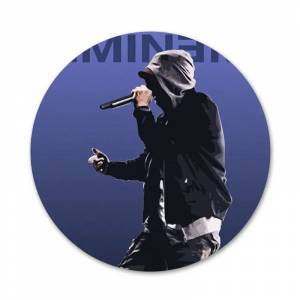 Магнитные наклейки Rapper Eminem для кухни, домашнего декора, холодильника, Открыватель для пива, колы 58 мм