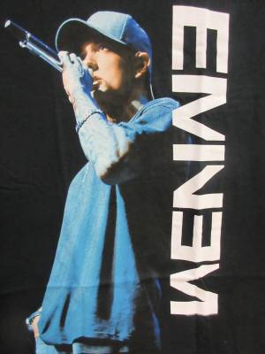 Футболка EMINEM ОФИЦИАЛЬНЫЙ ТОВАР НА MIC 2022 BAND CONCERT MUSIC ФУТБОЛКА БОЛЬШАЯ, цена 2 890 руб