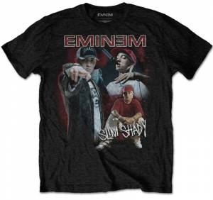 Футболка Черная футболка Eminem Slim Shady Homage