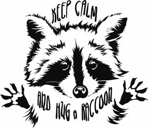 Трафареты Енота