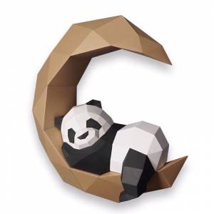 Модель бумаги енота, 3D Материал «сделай сам», ручной Творческий Декор для дома и стола, реквизит «сделай сам», ручная работа, геометрические бумажные фигурки, проект ручной работы