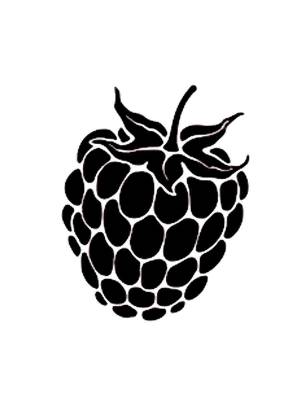 Трафареты Ежевики